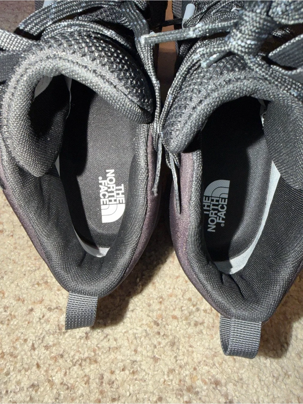 The North Face Wayroute Mid Futurelight Hiking Boots Black Men's Size 12.5